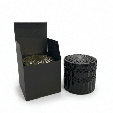 juoda kartonine dezute CraftShop