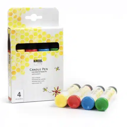 kreul-candle-pen-diy-candle-decorating-piestukas-zvakems-rinkinys-set-4