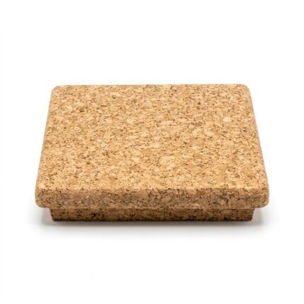 Kamštinis dangtelis 300 ml kvadratiniam žvakių indeliui (80/71 × 15 mm)